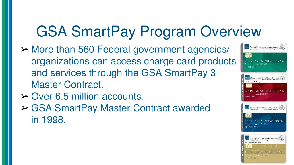 gsa smartpay program overview more than