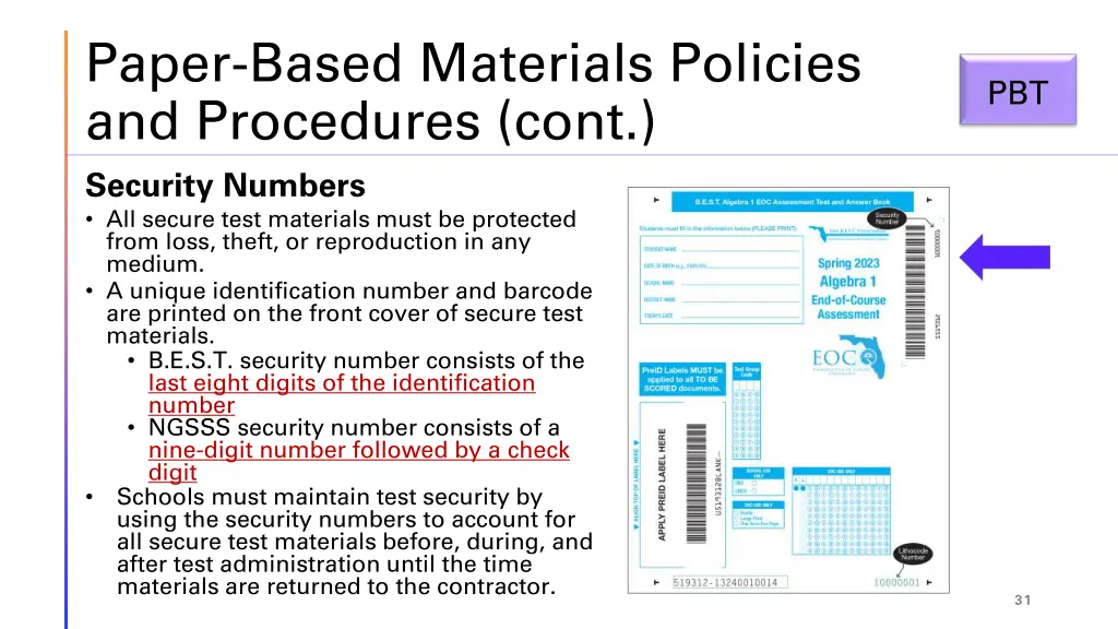 paper based materials policies and procedures 1