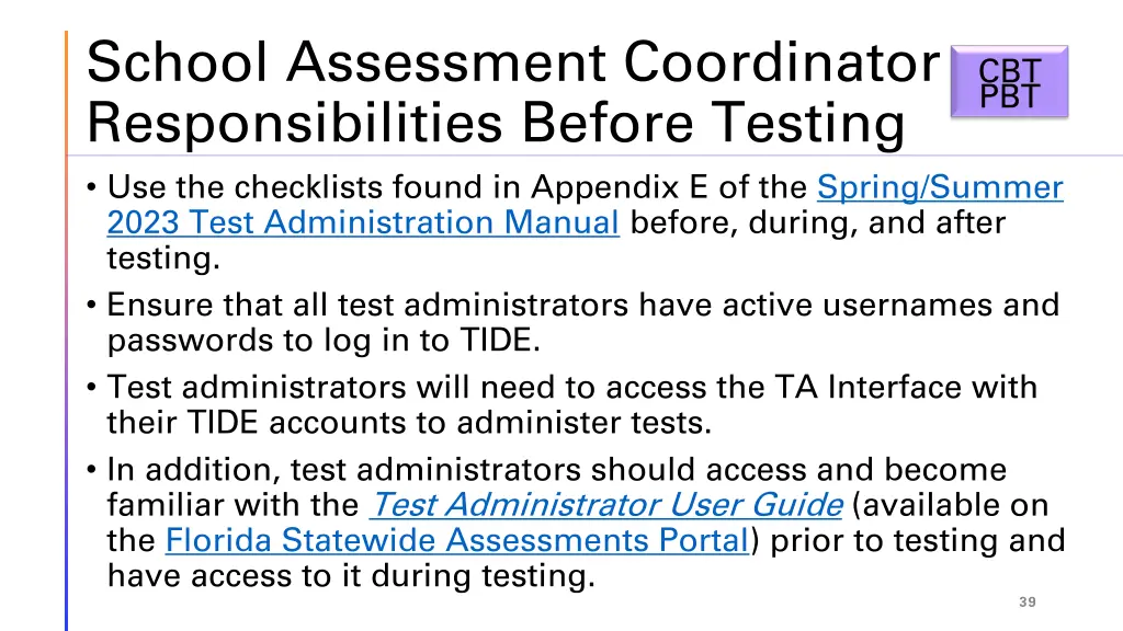 school assessment coordinator responsibilities