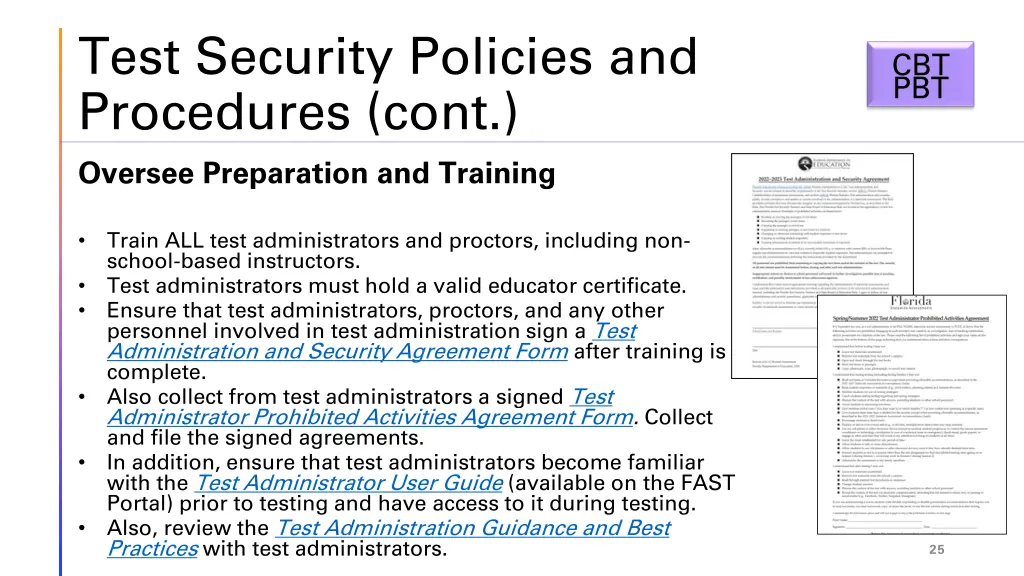 test security policies and procedures cont 3