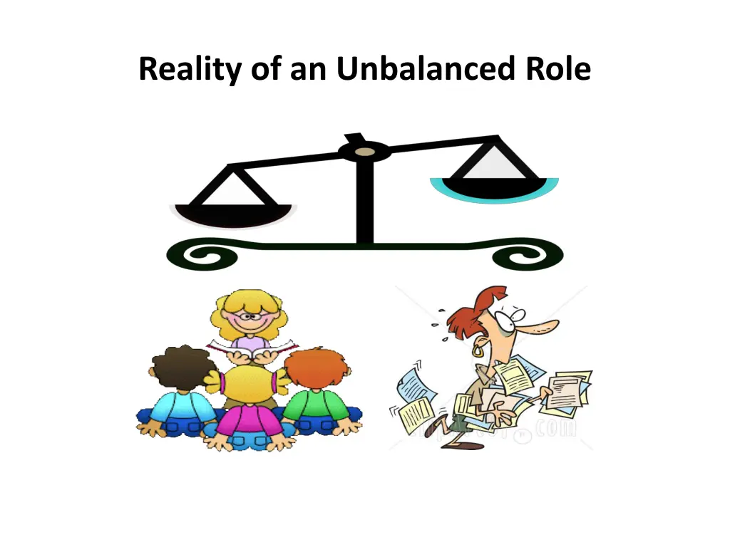 reality of an unbalanced role