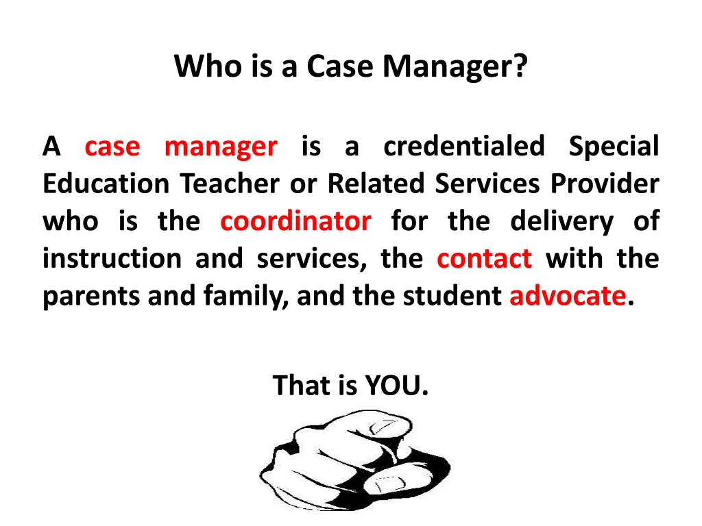 who is a case manager