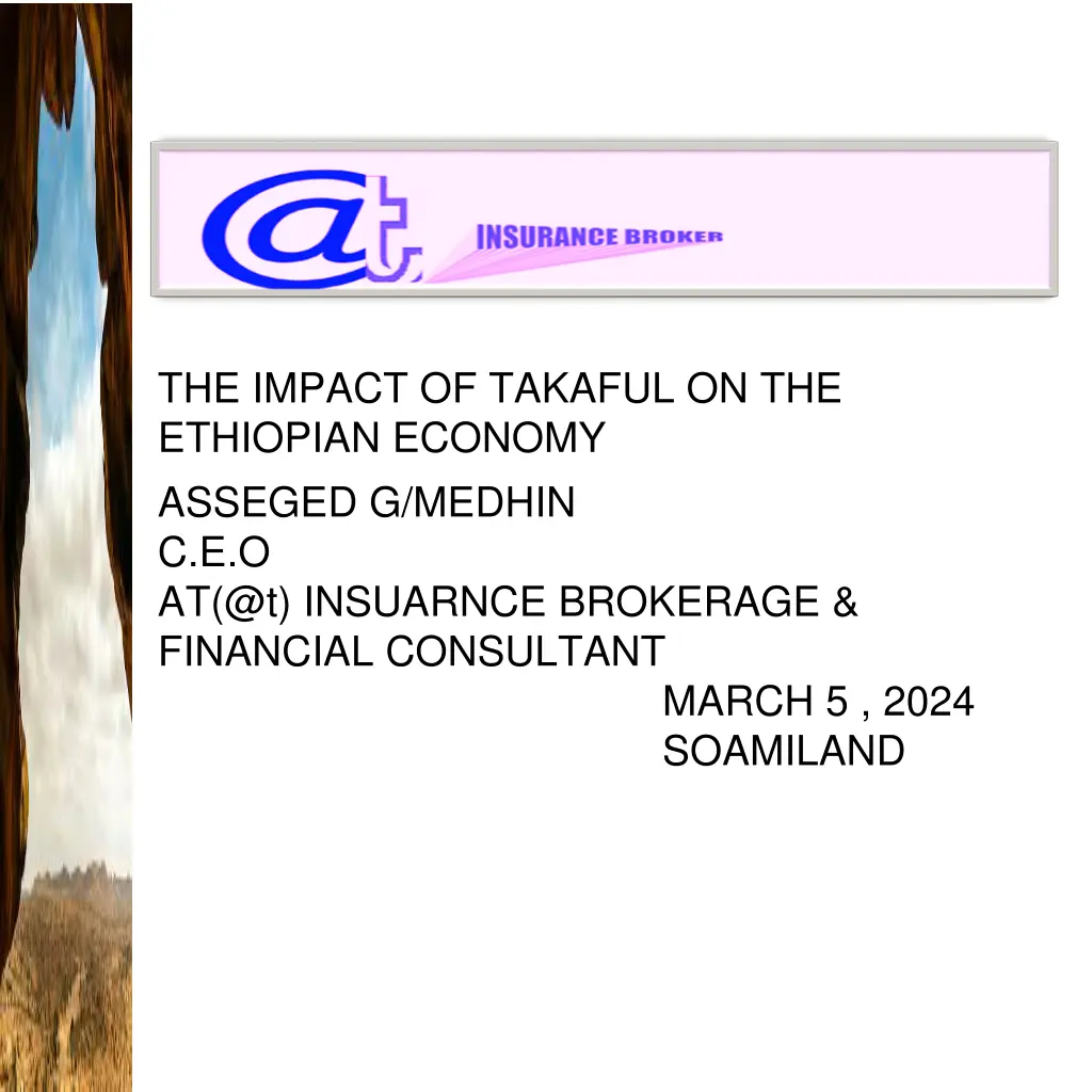 the impact of takaful on the ethiopian economy 1