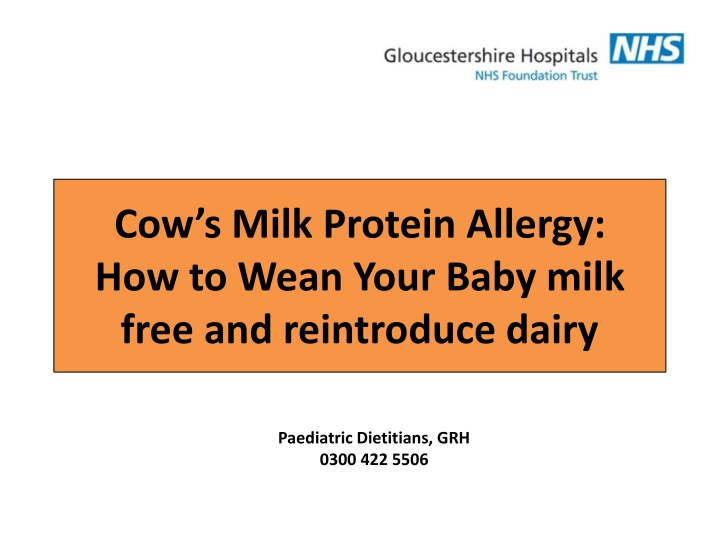 cow s milk protein allergy how to wean your baby