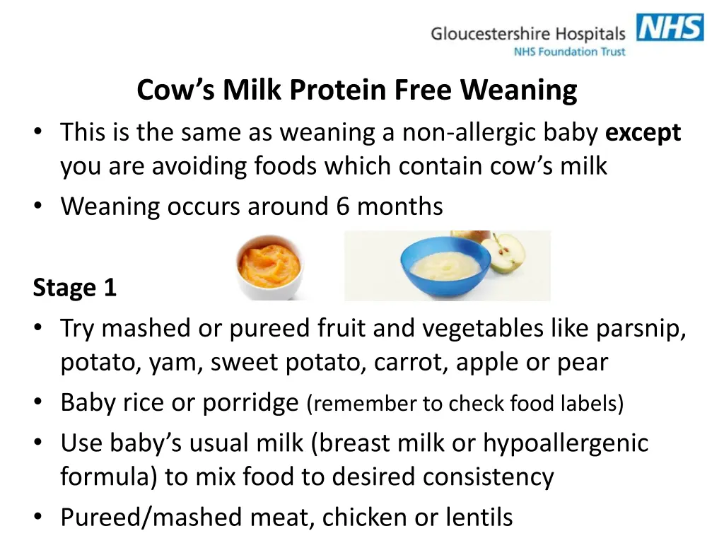 cow s milk protein free weaning this is the same