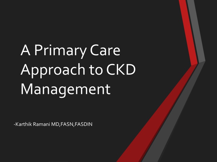 a primary care approach to ckd management