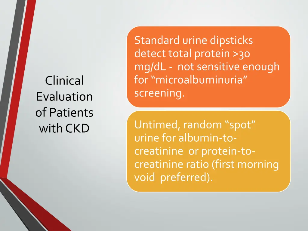 standard urine dipsticks detect total protein