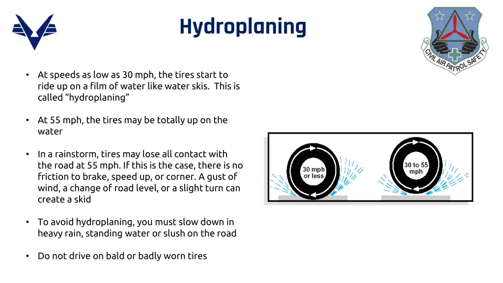 hydroplaning