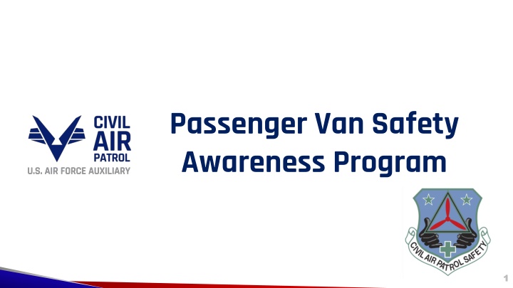 passenger van safety awareness program