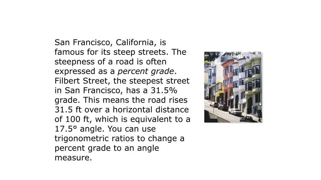 san francisco california is famous for its steep