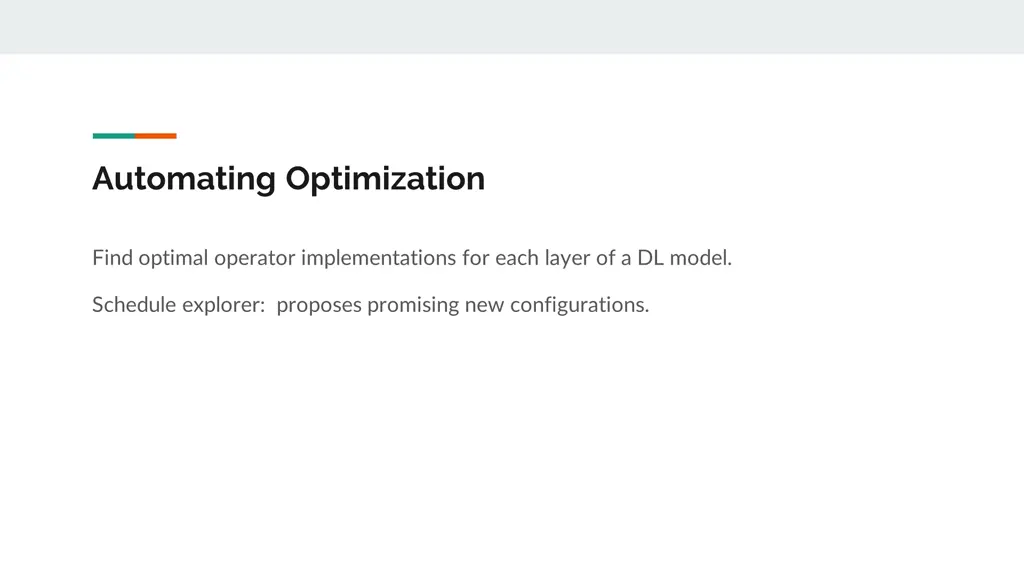 automating optimization