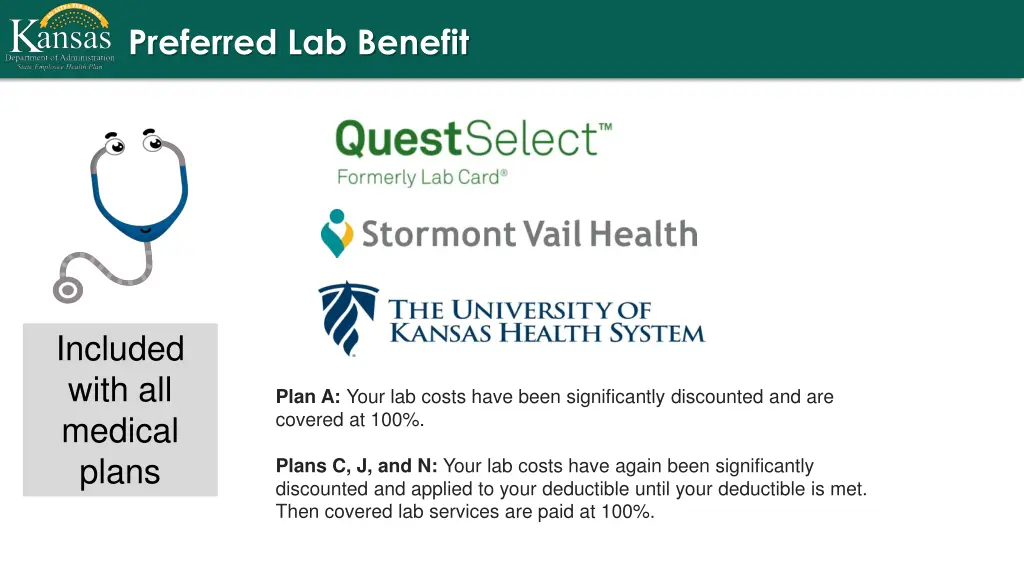 preferred lab benefit