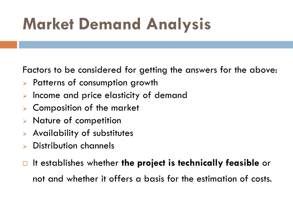 market demand analysis 1