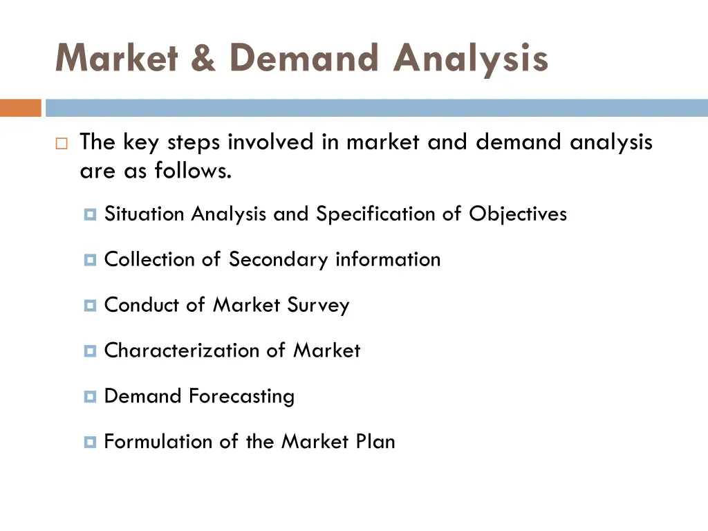 market demand analysis 3