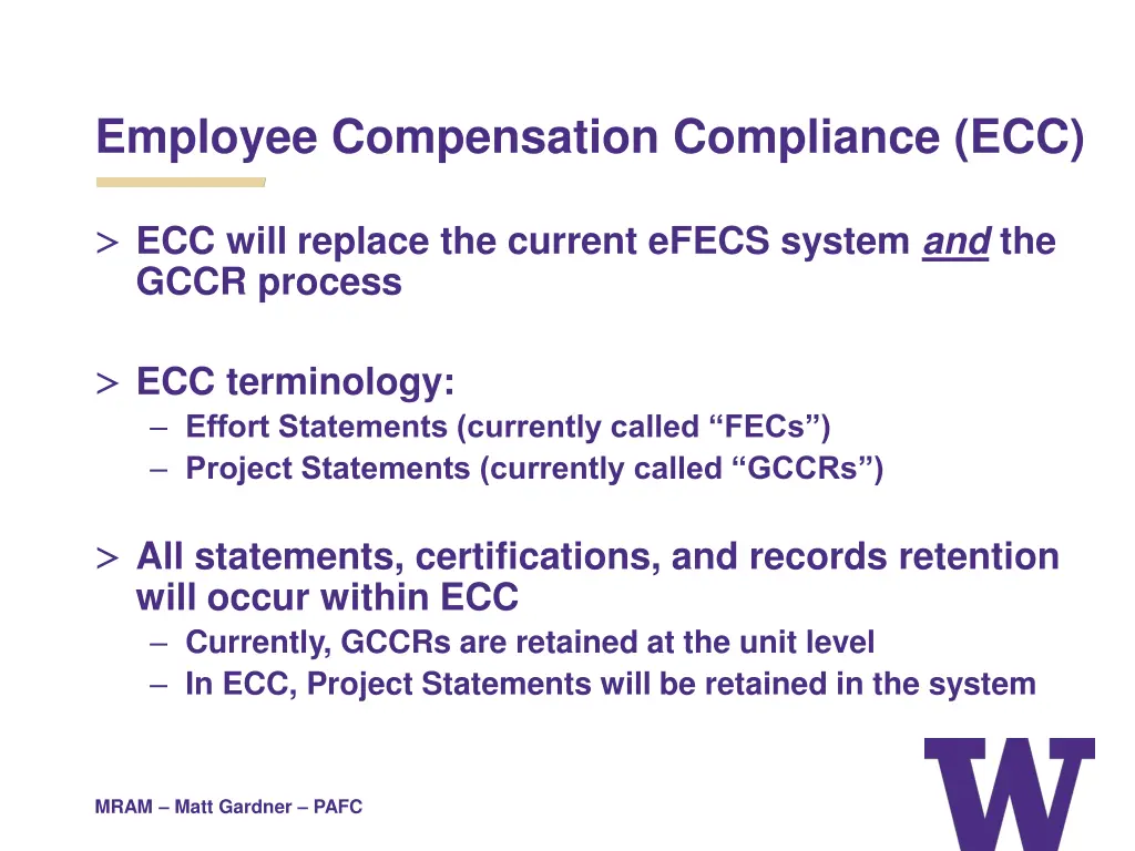 employee compensation compliance ecc