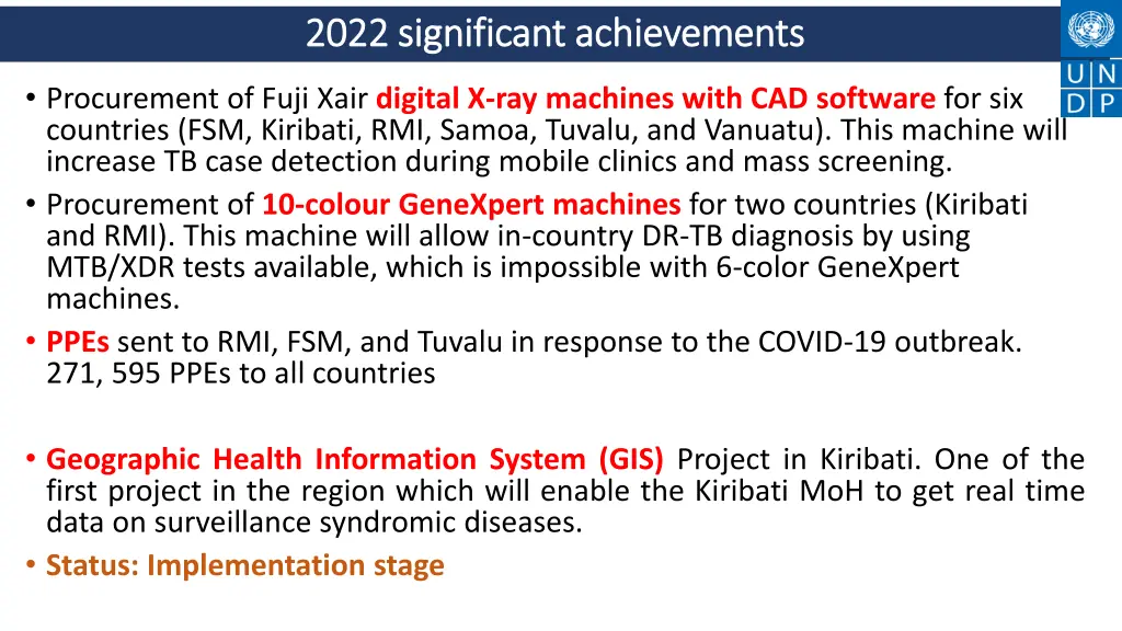 2022 significant achievements 2022 significant