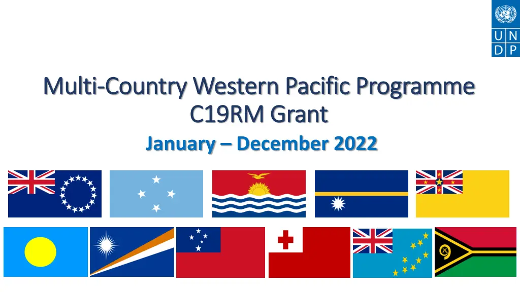 multi multi country western pacific programme
