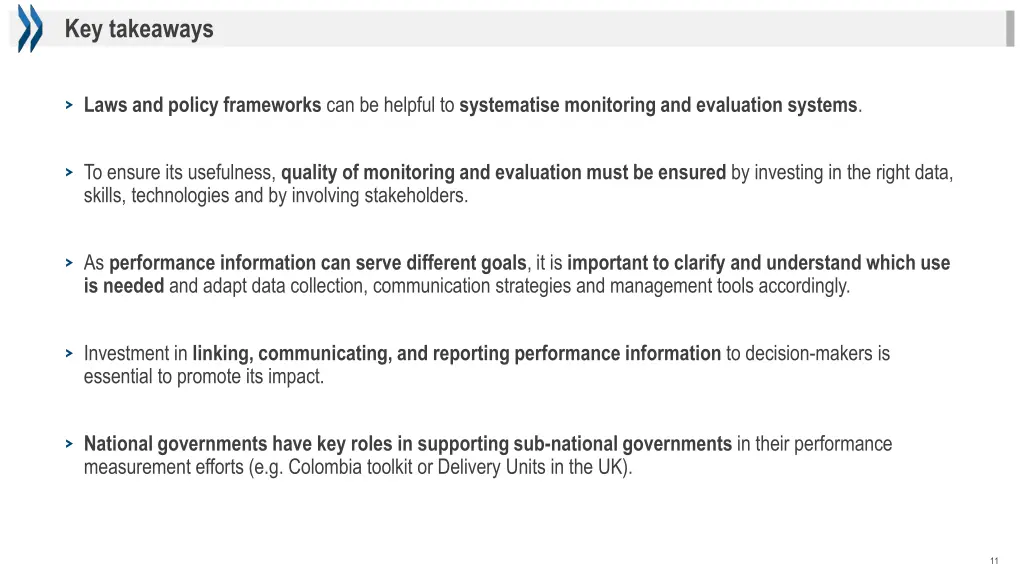 key takeaways