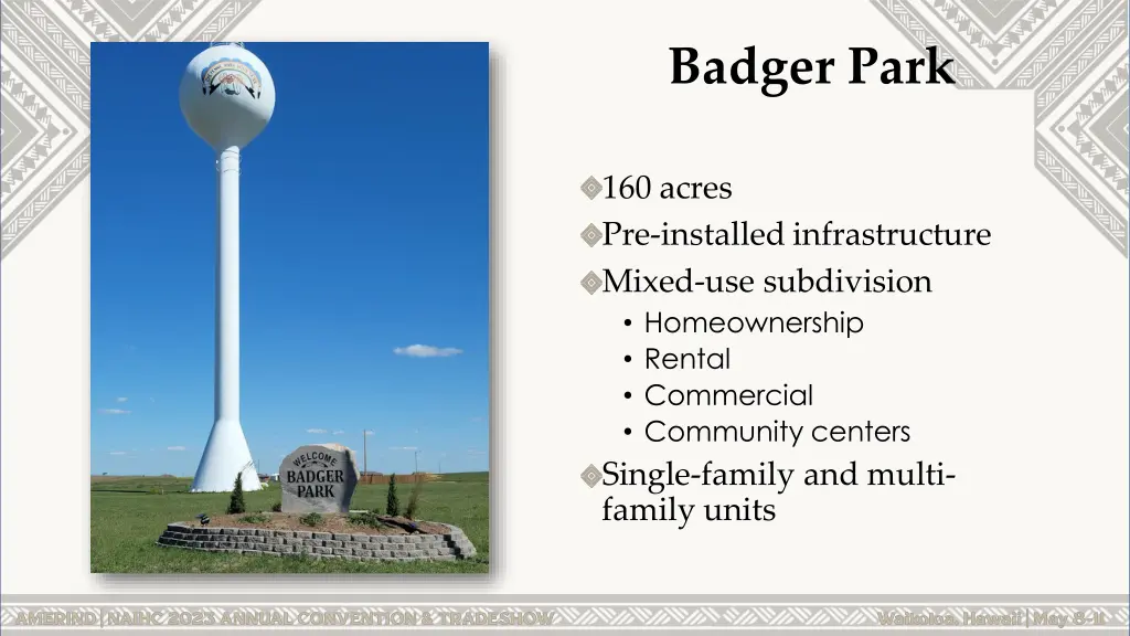 badger park