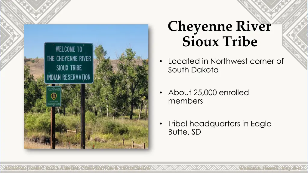 cheyenne river sioux tribe