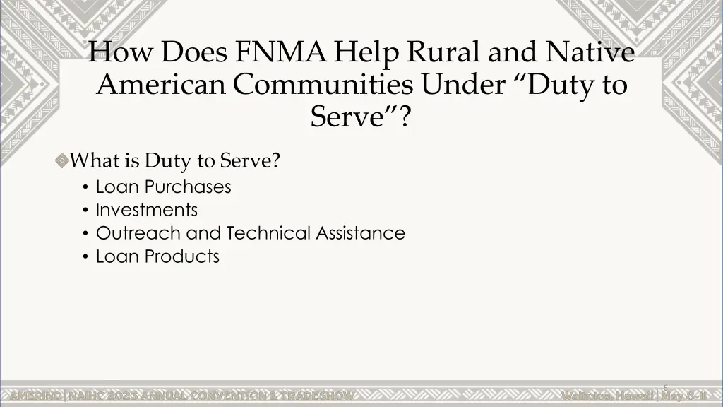 how does fnma help rural and native american