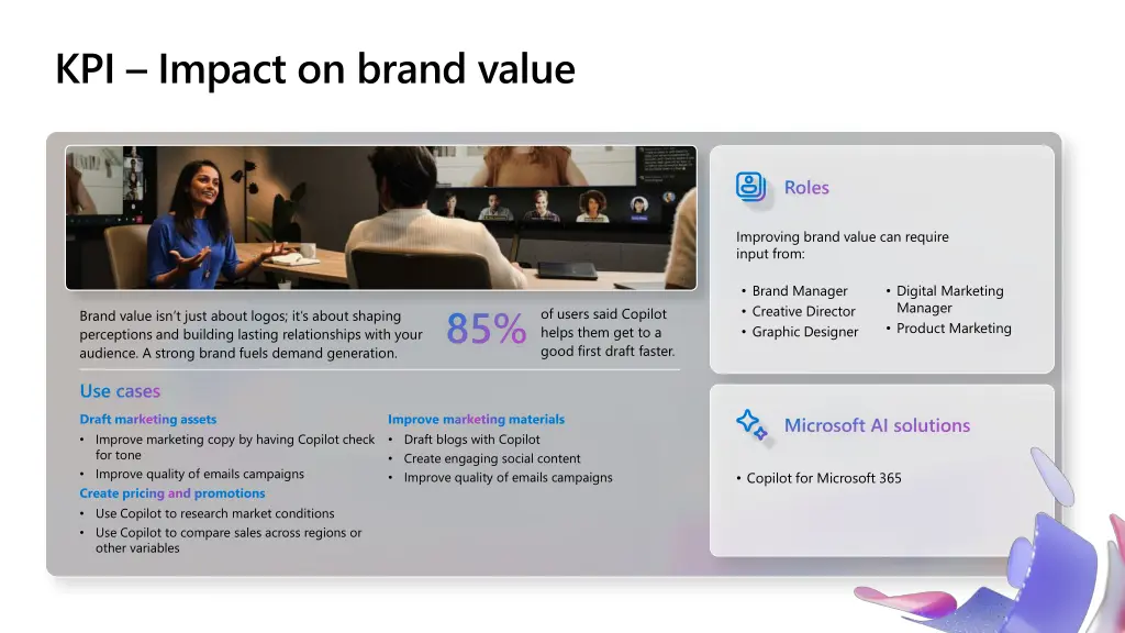 kpi impact on brand value