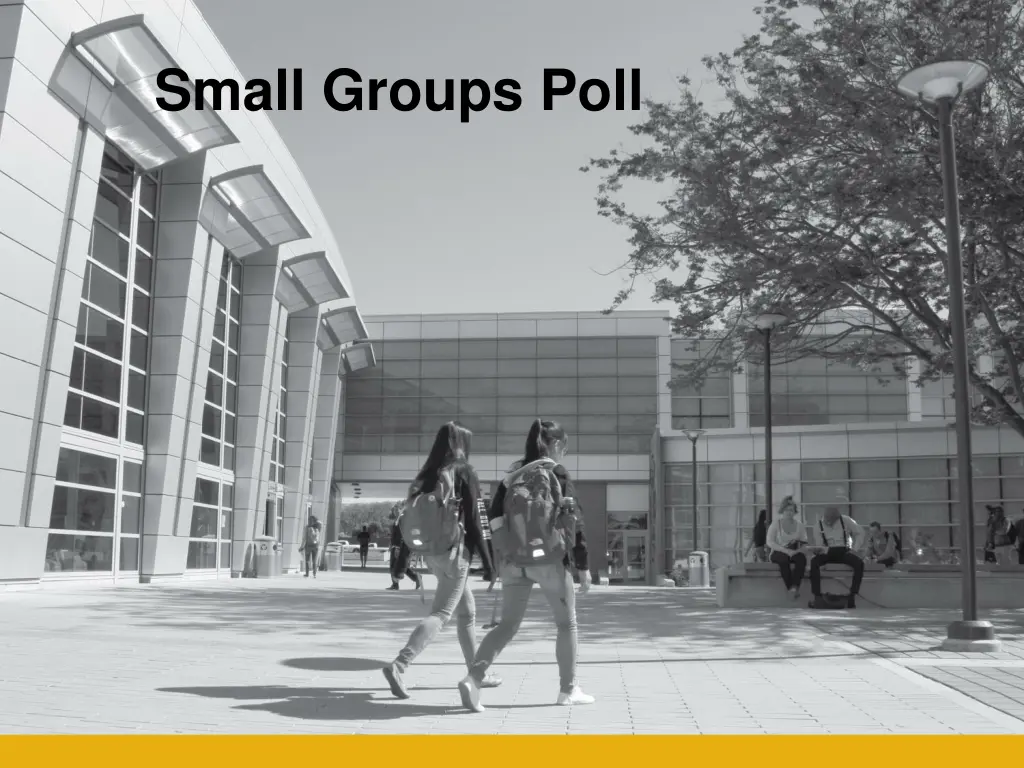 small groups poll