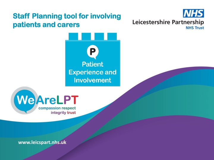 staff planning tool for involving staff planning