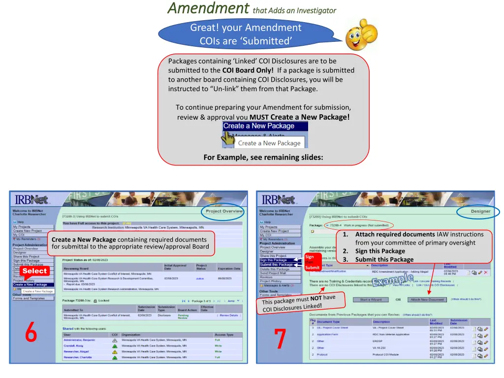 amendment amendment that adds an investigator 2