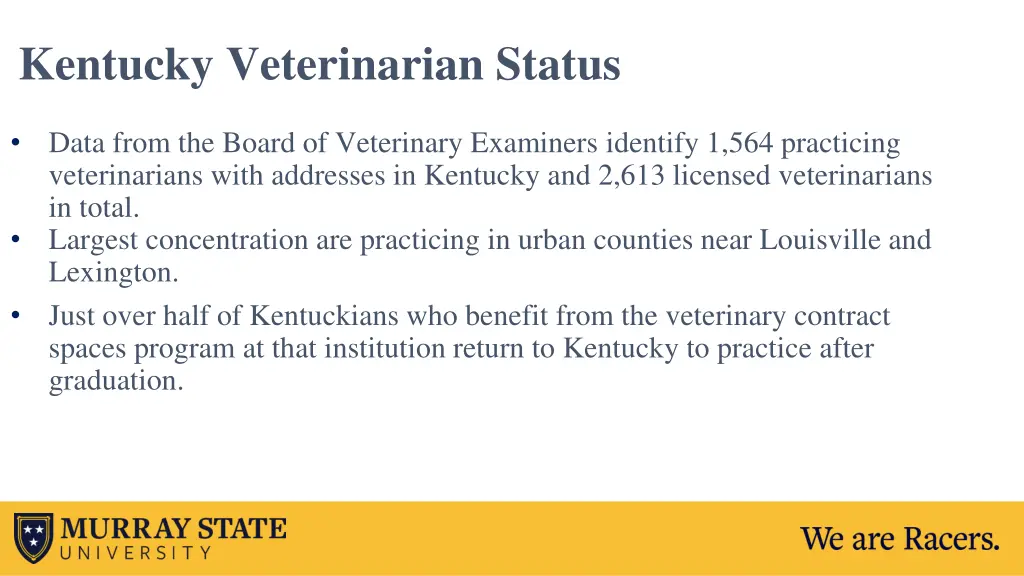 kentucky veterinarian status