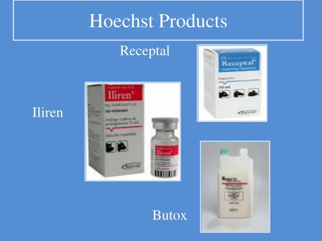 hoechst products