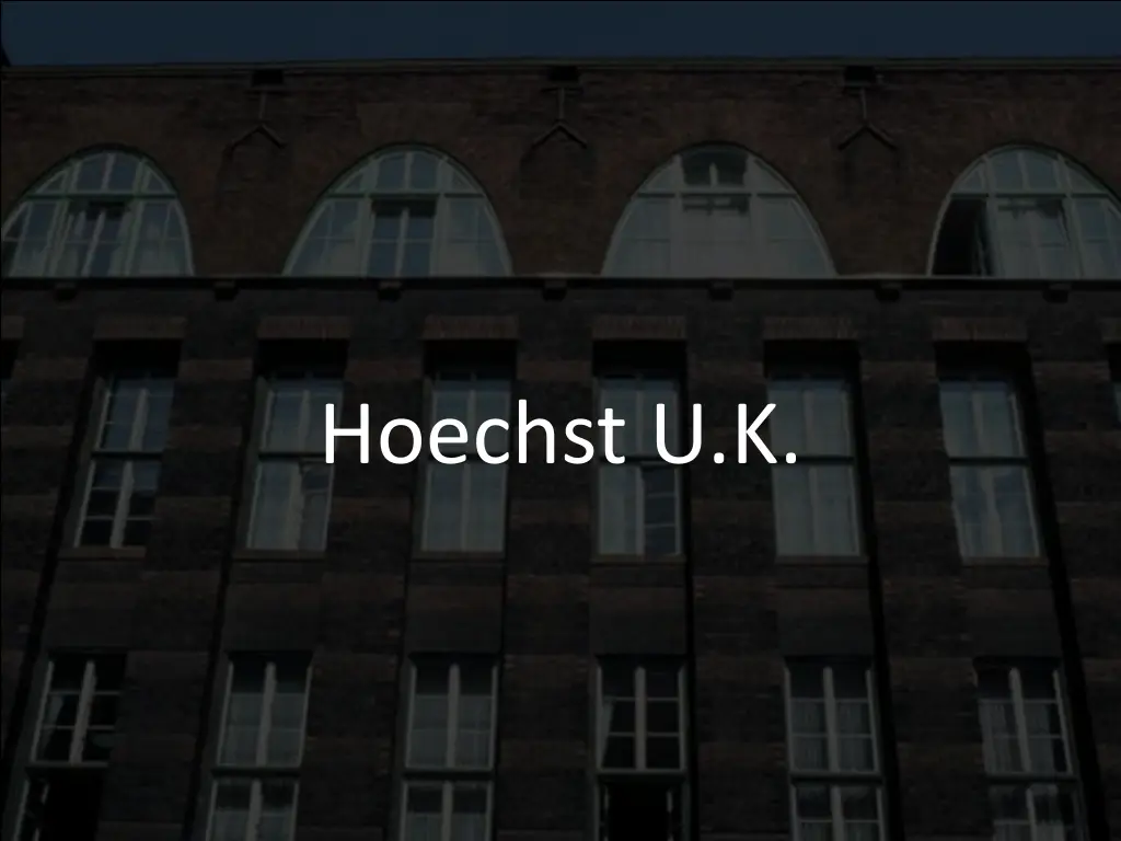 hoechst u k