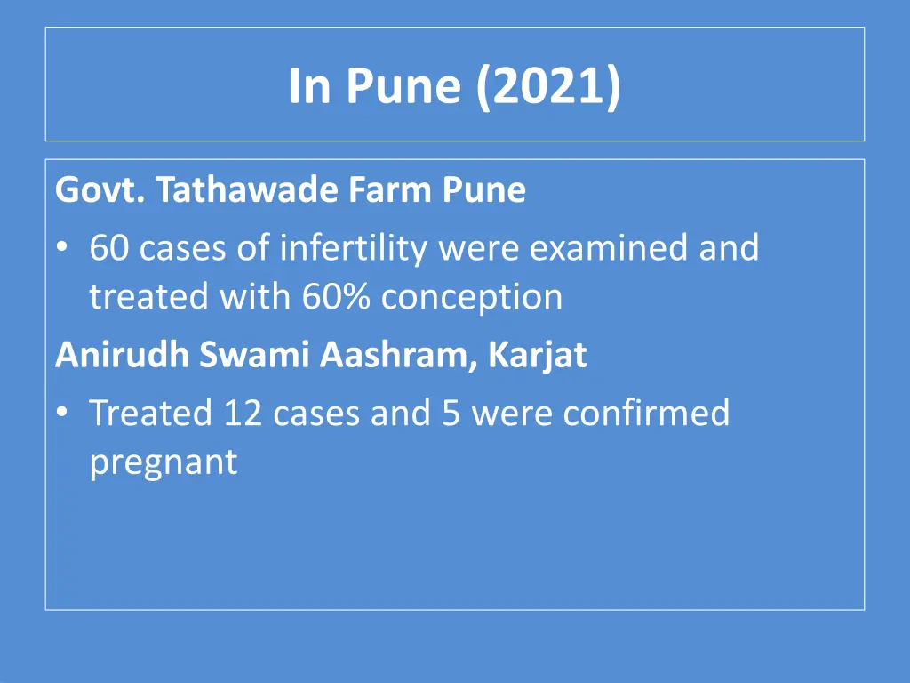 in pune 2021