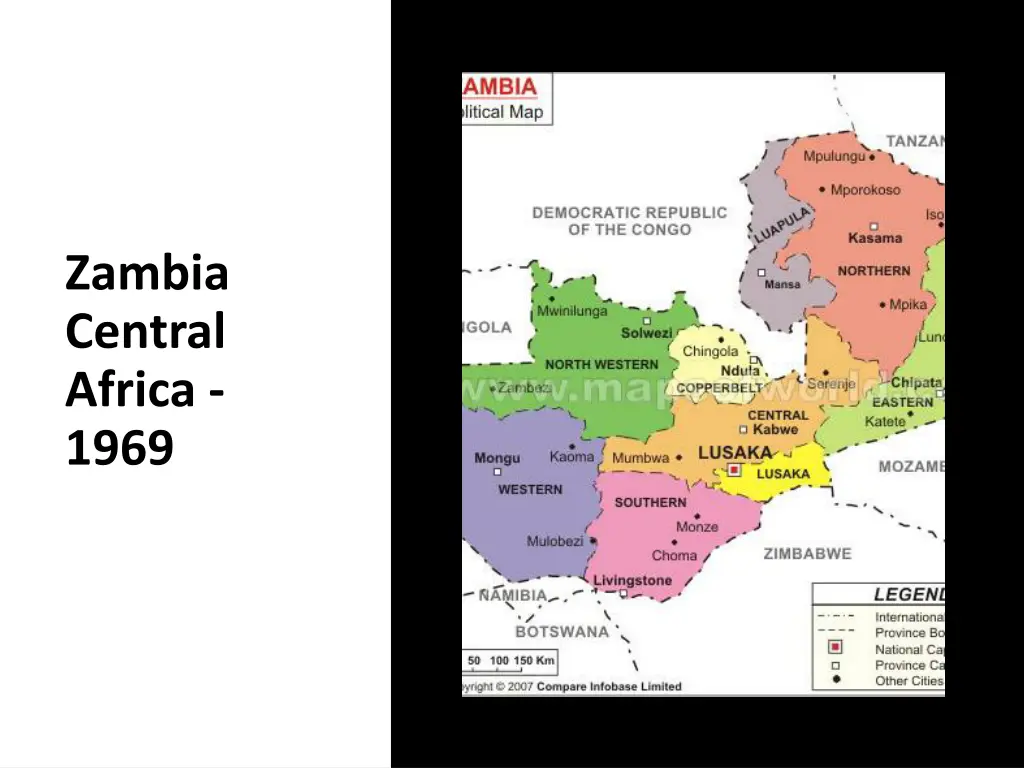 zambia central africa 1969