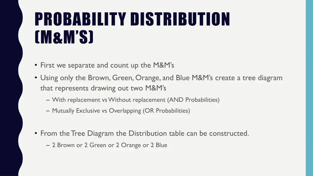 probability distribution m m s 1