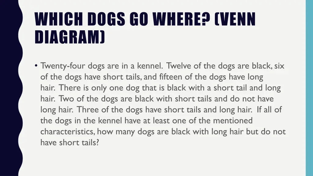 which dogs go where venn diagram