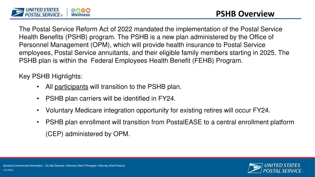 pshb overview