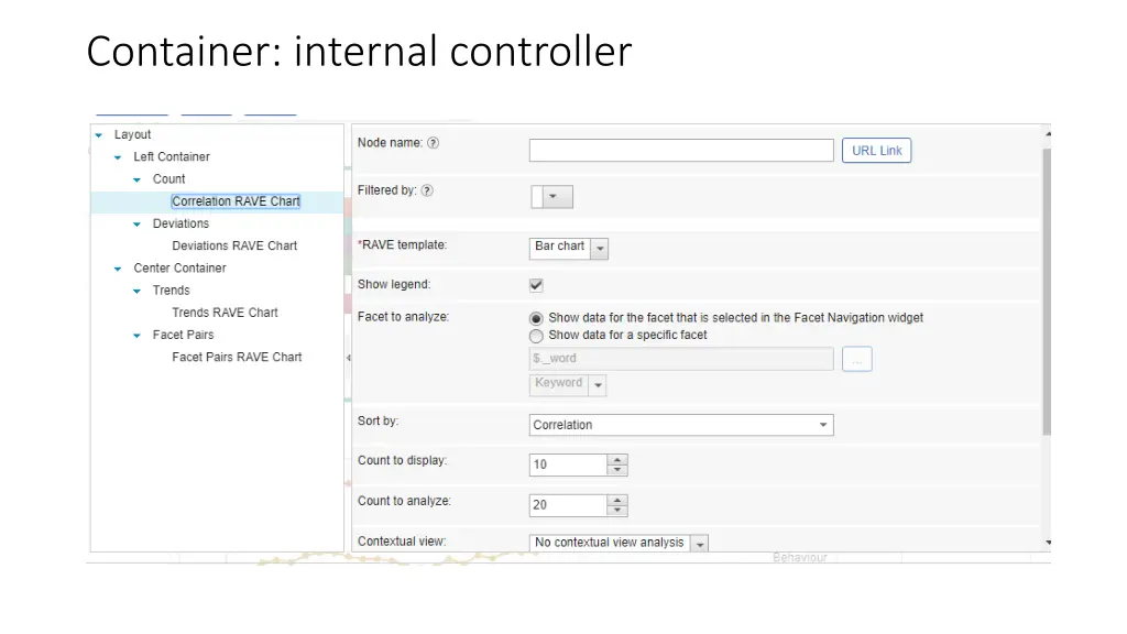 container internal controller