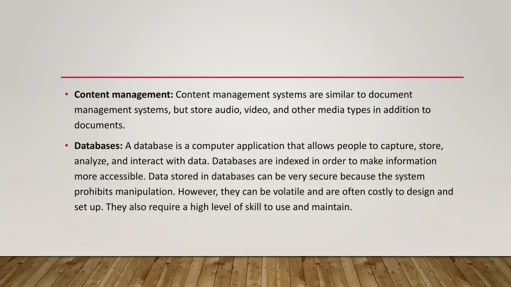 content management content management systems