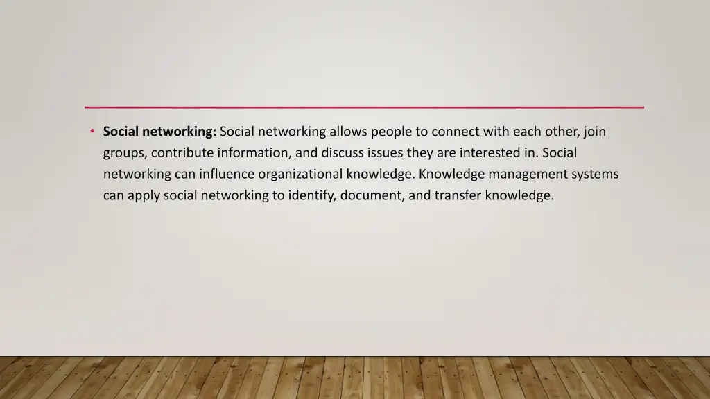 social networking social networking allows people