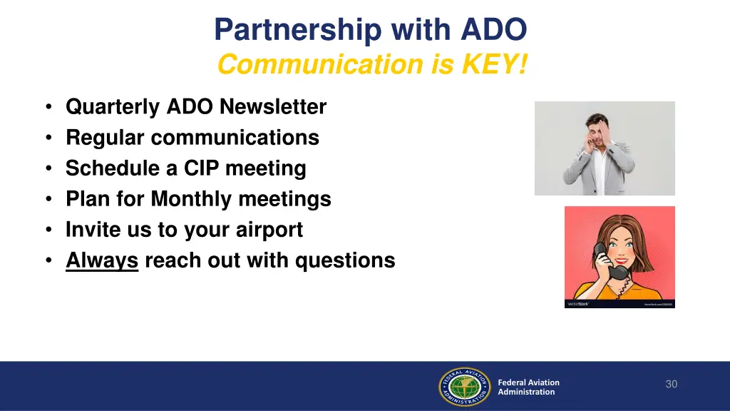 partnership with ado communication is key