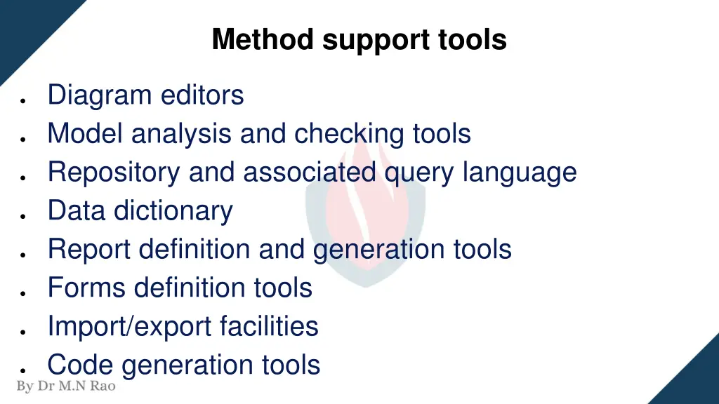 method support tools