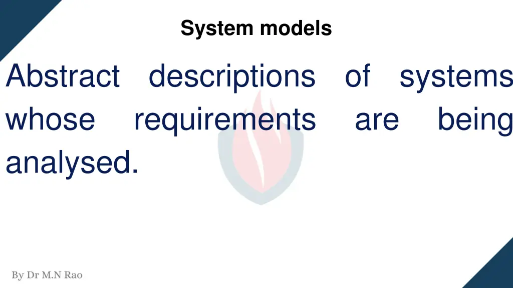 system models