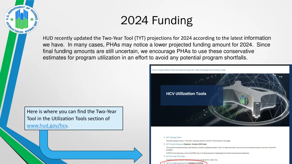 2024 funding