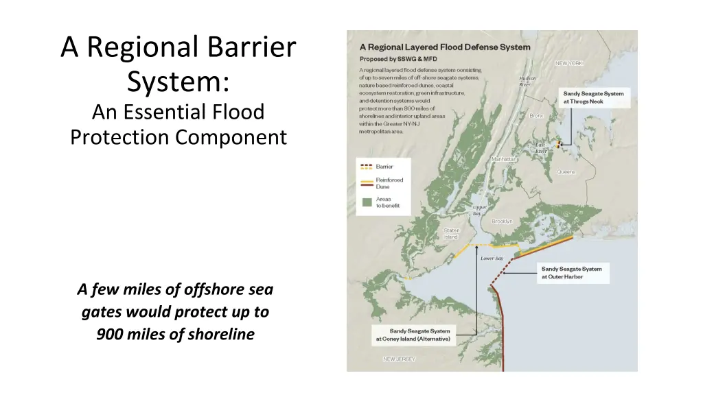 a regional barrier system an essential flood