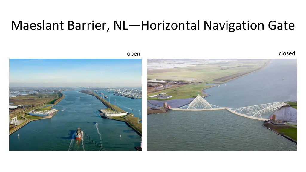 maeslant barrier nl horizontal navigation gate