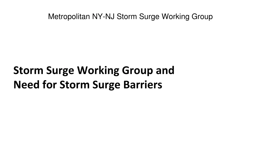 metropolitan ny nj storm surge working group 1