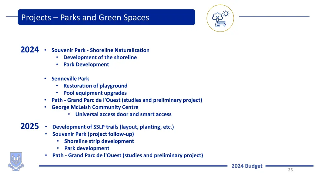 projects parks and green spaces