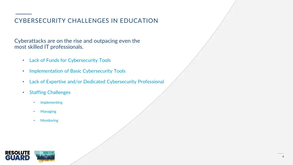 cybersecurity challenges in education