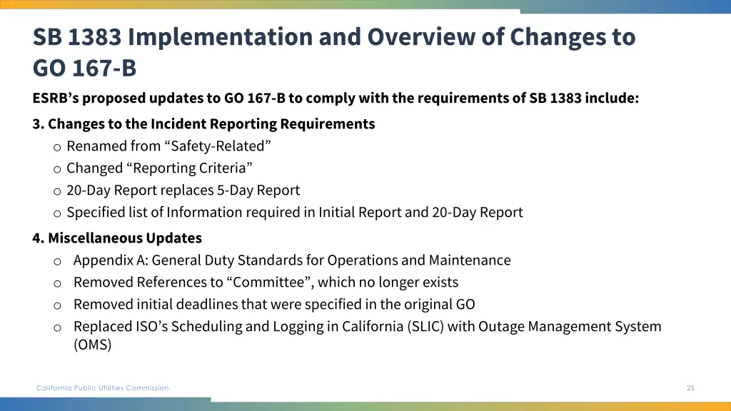 sb 1383 implementationand overview of changes